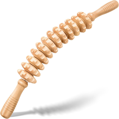 OMNIVA™ Wood Therapy Roller