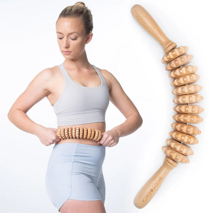 OMNIVA™ Wood Therapy Roller