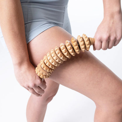 OMNIVA™ Wood Therapy Roller